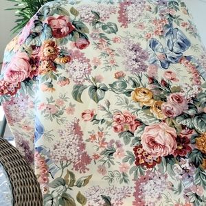 Vintage Ralph Lauren 2 window panals, valance, dust ruffle